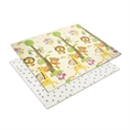 Double-sided Children THERMO PLAY MAT 180-200cm Foldable UNDER THE RAINBOW